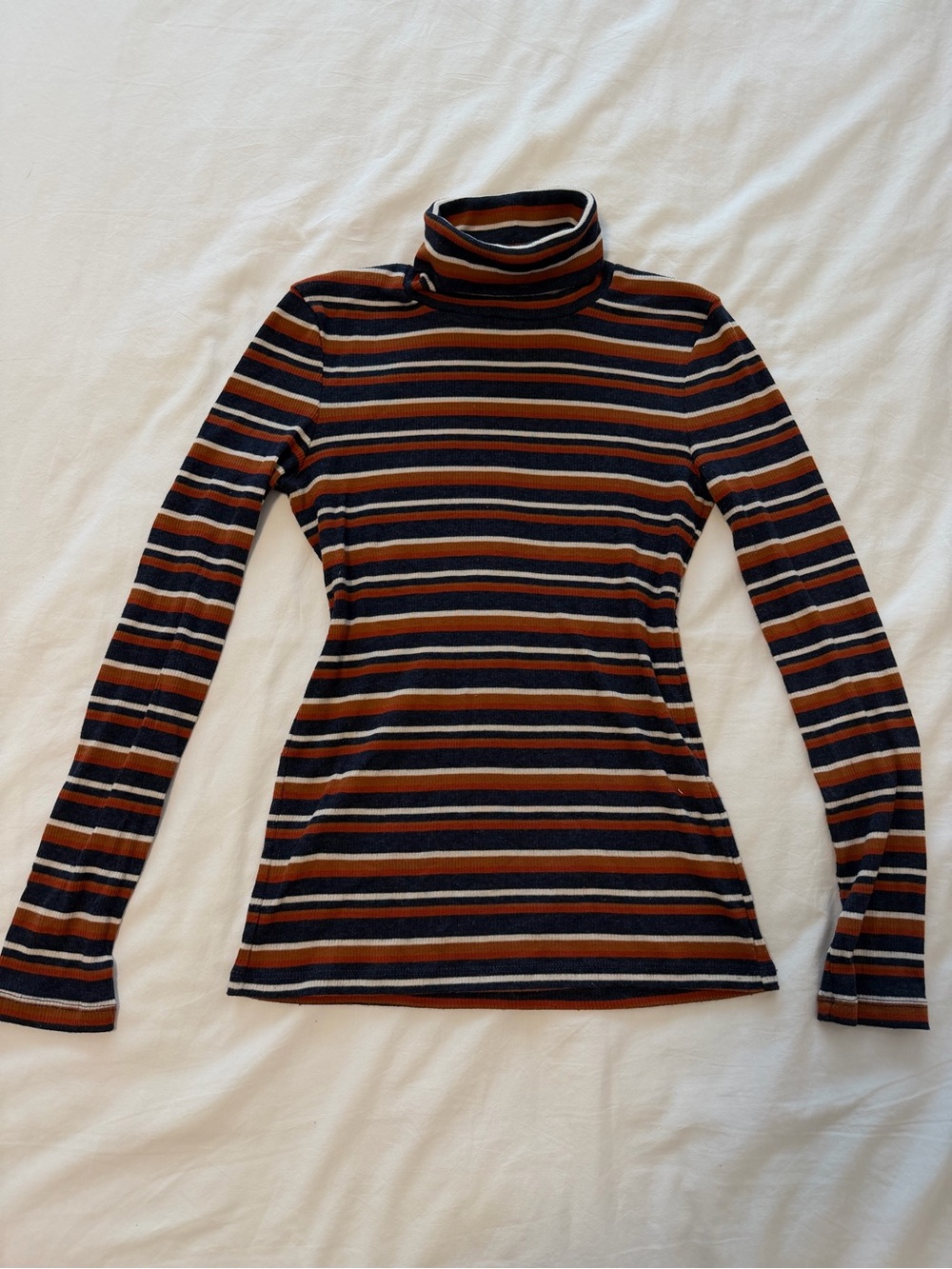 Madewell Striped Long-Sleeve Turtleneck
